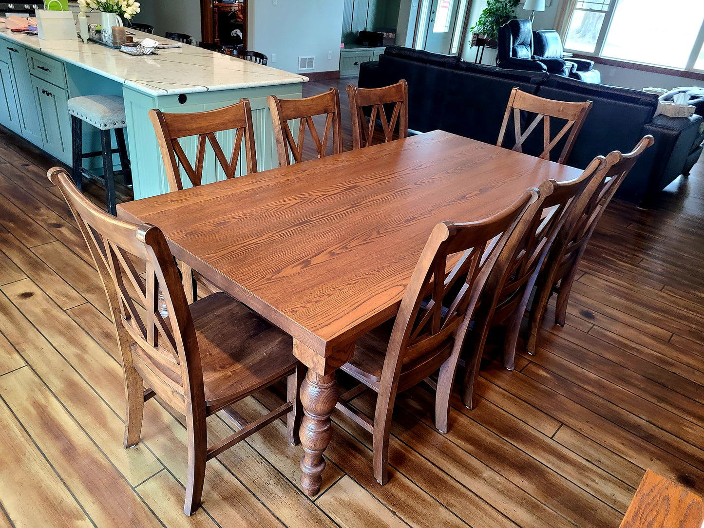 The Sawyer in Solid Red Oak