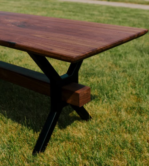 The Chase X-Beam Table